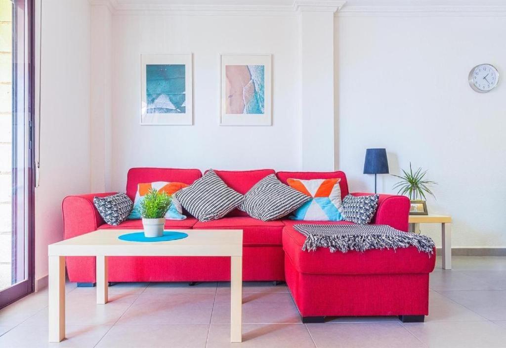 Seaview Modern Beach Apartment Guardamar del Segura Eksteriør billede